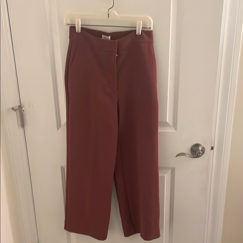 Aritzia size 4 cropped alanya pants